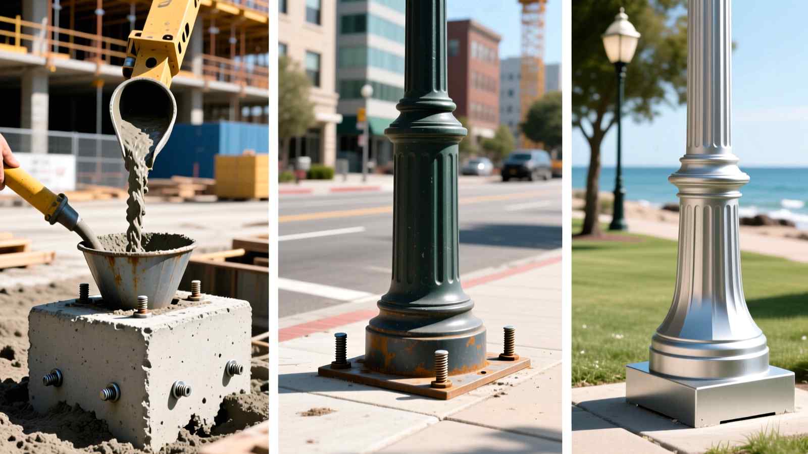 Lamp post Bases